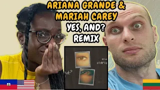 Ariana Grande, Mariah Carey - yes, and? Remix Reaction | FIRST TIME HEARING THE REMIX