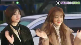 181130 EXID KBS '뮤직뱅크(MUSICBANK)' 알러뷰 출근길 카메라 2대 직캠 영상