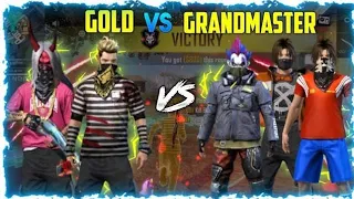 Grandmaster Squad Vs My Squad 🔥| 4vs4 Custom Game Play| Grandmaster Challenge My Squad | #raistar