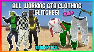 Every Working GTA Clothing Glitch In 1 Video! - GTA Modded Outfit and GTA 5 Clothing Glitches 2021!