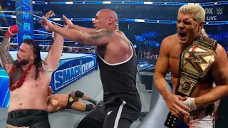 WWE 21 April 2024 Solo sikao vs Tama Tonga vs Roman Reigns vs Jimmy usho - SmackDown 2024 highlights