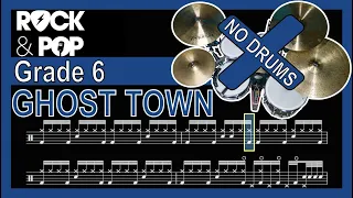Ghost Town - Drumless Track With Notation (Trinity Grade 6)