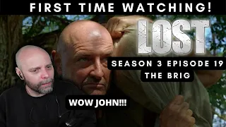 LOST S3E19 (The Brig) FIRST TIME REACTION - SAWYER v SAWYER!! 🤯🤯