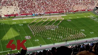 4K - The Fabolous Drill Performance Texas A&M Fightin’ Aggie Band (ULM vs TAMU Halftime)!