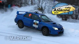 Rally Aluksne 2024 / Mistakes / Action /