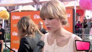 Taylor Swift: The Lorax Premiere Interview [HD]