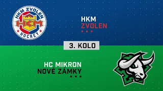 3.kolo HKM Zvolen - HC Nové Zámky HIGHLIGHTS