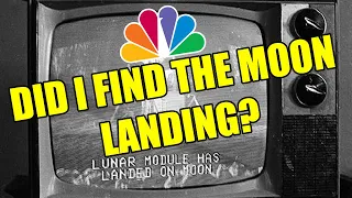 Finding and Digitizing the Apollo 11 Moon Landing on NBC (July 20, 1969 - Partial Broadcast, B/W)