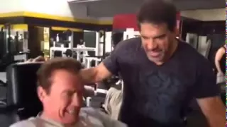 The greatest rivals in bodybuilding history  Arnold Schwarzenegger the Terminator and Lou Ferrigno t