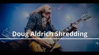 Whitesnake Doug Aldrich Guitar Solo | Shred & Furious !