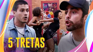 5 TRETAS QUE ROLARAM NO BBB 22: ARTHUR X MARIA, NATÁLIA X LINN E MAIS!💥 | BBB 22