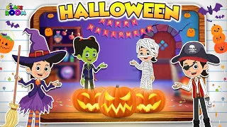 Halloween Monster Costumes - Kids Vocabulary | Puntoon Classroom | Learning for Kids