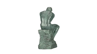 Design Toscano's Rodin's Thinker Statue: Medium