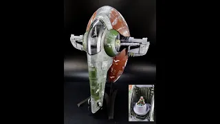 BOBA FETT STARFIGHTER SLAVE 1 STAR WARS THE EMPIRE STRIKES BACK SCALE MODEL KIT BUILD HOW TO PAINT