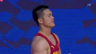 Shi Zhiyong (73 kg) Snatch 161 kg - 2018 World Weightlifting Championships