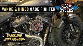 Vance and Hines Cage Fighter Installation : Weekend Wrenching
