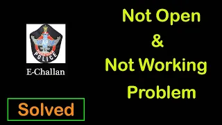 How to Fix E-Challan not Open and Not working Problem in Android & Ios Mobile, Tablet