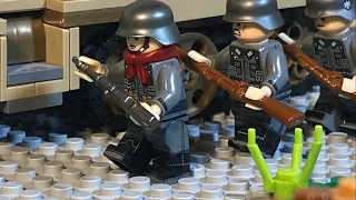 Lego WW2 battle for Falaise pocket | stop motion animation