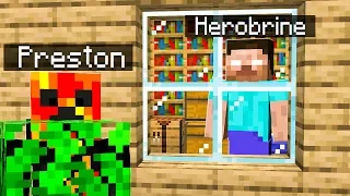 What's inside HEROBRINE's Minecraft House..?