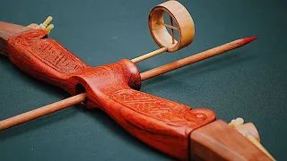 How to Make Unique "Eagle Eye" Slingshot - Like a Folding Bow