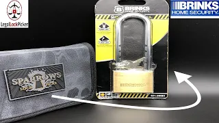 [091] 50mm Brinks padlock picked from box