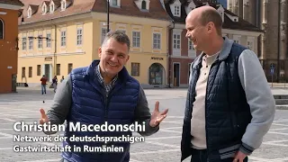 Tourismus und Gastwirtschaft in Brasov (Kronstadt) mit Christian Macedonschi