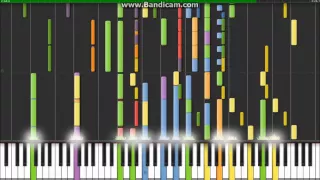 Jurassic Park Theme  Welcome To Jurassic Park Piano Tutorial Synthesia ( HD )