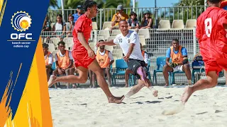 OFC Beach Soccer Nations Cup 2023 | Fiji v Tonga | Highlights