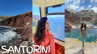 4 days in SANTORINI GREECE (Santorini Travel Vlog)