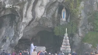Chapelet du 5 février 2024 à Lourdes