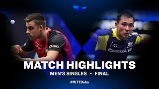 Darko Jorgic vs Hugo Calderano | WTT Star Contender Doha 2021 | Men's Singles | Final