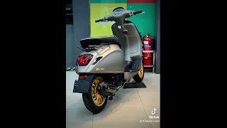 Vespa Sprint Xám Titan x Gold 125cc-150cc ABS ! Nhanh tay liên hệ ☎️ Hotline/Zalo : 0901678916