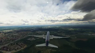 MFS2020 CS777-300ER landing in Sheremetyevo from New York JFK airport