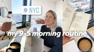 7am *productive + relaxed* 9-5 morning routine | working from home in New York City