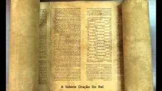 A solene oração de Salomão  -  A Biblia Narrada por Cid Moreira (Velho Testamento)