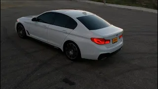 DRONE EDIT OF BRAND NEW 2019 BMW 5 series (540i M Sport Package)