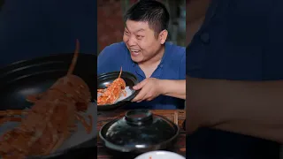 It's so cool to eat big lobster | TikTok Video|Eating Spicy Food and Funny Pranks| Funny Mukbang