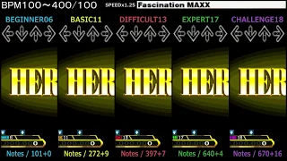 DDR / Fascination MAXX - SINGLE (DanceDanceRevolution SuperNOVA)