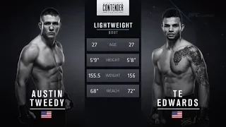 FREE FIGHT | One Shot is All it Takes From Edwards | DWCS Week 3 Contract Winner - Season 2