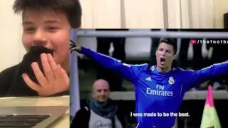 Reacting to Messi reacting to Ronaldo movie trailer