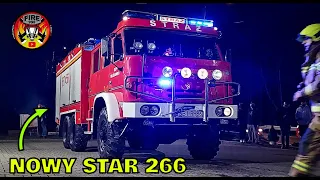NOWY STAR 266 AFTER CAROSATION! OSP BLIZIANKA WELCOMES ITS NEW TRUCK AT THE FIRE STATION