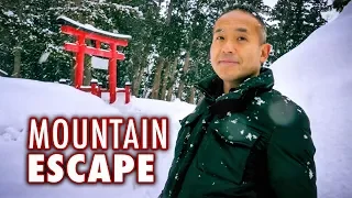 I Stayed at Japan's Hidden Mountain Temple ⛩️ Winter Road Trip