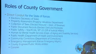 Sedgwick County 2025 Budget Roundtable May 20, 2024
