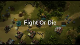 Fight Or Die - Epic defense an attack plan of hammer tanks and vertex warplanes No boost |  ID Armor