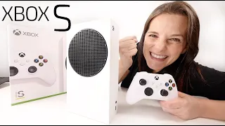 XBOX series S unboxing, gaming ESSENCE by Microsoft