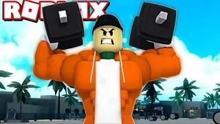 ЛЮТЫЙ ТРОЛЛИНГ КАЧКОВ РОБЛОКС СИМУЛЯТОР КАЧКА ROBLOX Weight Lifting Simulator 3