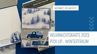 Winterstimmung mit neuen Stampin´Up! Produkten | Wintertraum | Perfekter Pick Up | Magischer Winter