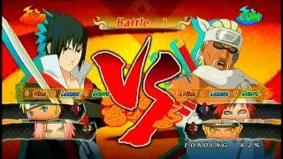 Naruto Shippuden Ultimate Ninja Storm 2 - 001- Taka Sasuke vs Killerbee [XBOX 360 in HD]