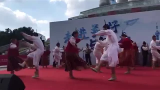 2019 Shanghai Tourism Festival - Grupo Folclórico da Casa do Povo da Camacha at Oriental Pearl Tower