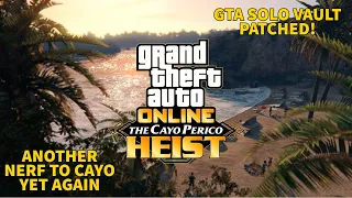 GTA Cayo Perico heist solo vault glitch patched!!